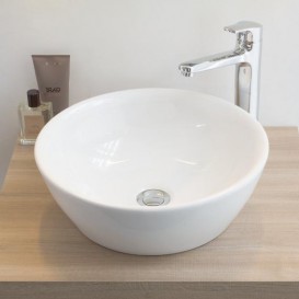 Раковина для ванної Laufen Pro B 42 см накладна білий з покриттям LCC H8129624001091