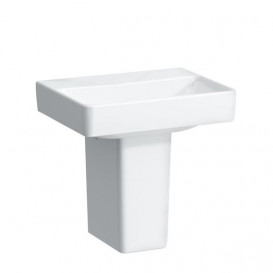 Раковина для ванной Laufen Pro S 45х34 см без отверстий без перелива керамика белый H8159610001421