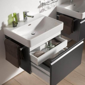 Раковина для ванной Laufen Pro S 60х46,5 см с 1 отверстием шлифованная керамика белый с покрытием LCC H8169634001041