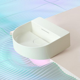 Раковина для ванной Laufen Sonar 34х34 см керамика белый матовый H8123407571121