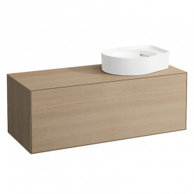 Раковина для ванної Laufen Val 50х40 см без отворів під змішувач білий кераміка з покриттям LCC H8122814001091