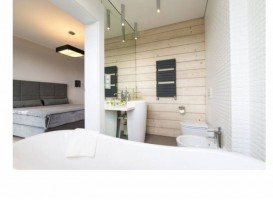 Раковина для ванної Marmorin Febe 90х36 см для підлоги литий камінь білий 460 090 020 xx x