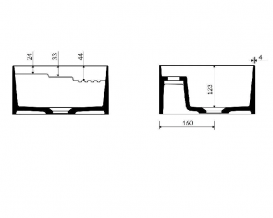 Раковина для ванной Marmorin Tantium I накладная без крыла литой камень белый P_U_532_03_0282