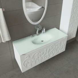 Раковина для ванної Marsan Еліс врізна для тумби 1200 білий ЭЛИС1200