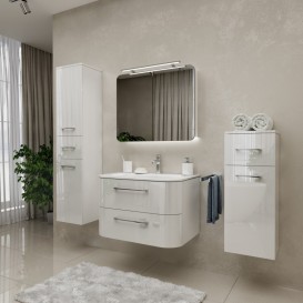 Раковина для ванной Marsan Regine 800 акриловый камень на тумбу матовая REGINE800акрил