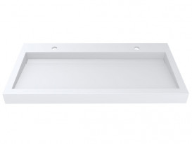 Раковина для ванной Miraggio Agness 1000 накладная Mirasoft Technology белый матовый 0001059