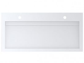 Раковина для ванной Miraggio Agness 1000 накладная Mirasoft Technology белый матовый 0001059