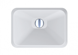 Раковина для ванної MIRAGGIO ALBENA 440 врізна білий матовий 0000156