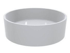 Раковина для ванної Miraggio Bergamo 400 40х40 см Miramarble білий глянсовий 0002671