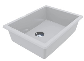 Раковина для ванной Miraggio Bogota 405 литой мрамор Miramarble белый 0000491