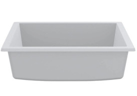 Раковина для ванної Miraggio Bogota 405 литий мармур Miramarble білий матовий 0000788