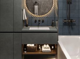 Раковина для ванної Miraggio Bogota 505 мармур литий Miramarble білий 0000492