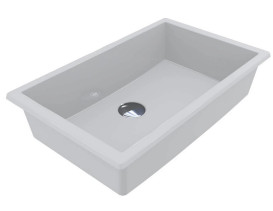 Раковина для ванної Miraggio Bogota 505 мармур литий Miramarble білий 0000492