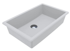 Раковина для ванной Miraggio Bogota 505 литой мрамор Miramarble белый матовый 0000665