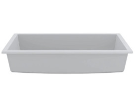 Раковина для ванної Miraggio Bogota 605 мармур литий Miramarble білий 0000493