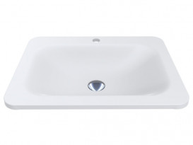 Раковина для ванной Miraggio California 61,4x45,6 см Mirasoft Technology белый матовый 0001064