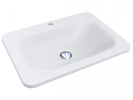 Раковина для ванной Miraggio California 61,4x45,6 см Mirasoft Technology белый матовый 0001064