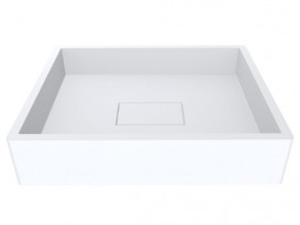 Раковина для ванної Miraggio Capri 49,4х39,5 см Mirasoft Technology білий матовий 0001065