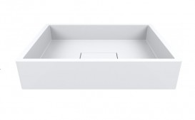 Раковина для ванной Miraggio Capri 500 накладная  белый глянцевый 0000160