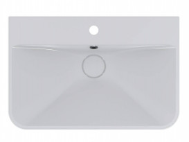 Раковина для ванной Miraggio Chamonix 65,5х43,2 см Miramarble белый 0000759