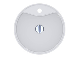 Раковина для ванной Miraggio Country 42х42 см Miramarble белый глянцевый 0002282