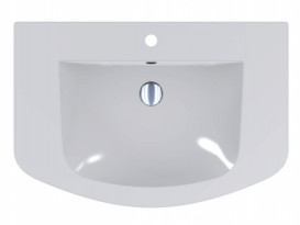 Раковина для ванной Miraggio Dea 800 литой мрамор Miramarble белый 0001536