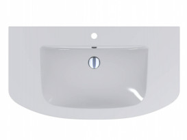 Раковина для ванной Miraggio Dea 900 литой мрамор Mirasoft Technology белый 0001591