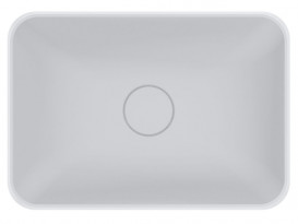 Раковина для ванної Miraggio Debora 50х35 см Mirasoft Technology білий матовий 0001048