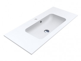 Раковина для ванной Miraggio Della 1000 Mirasoft Technology белый матовый 0001072