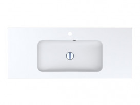 Раковина для ванной Miraggio Della 1100 Mirasoft Technology белый матовый 0001074