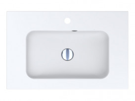 Раковина для ванной Miraggio Della 700 Mirasoft Technology белый матовый 0001069