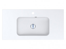 Раковина для ванной Miraggio Della 900 Mirasoft Technology белый матовый 0001071