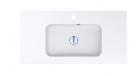 Раковина для ванної Miraggio Della 900 врізна з отвором під змішувач білий матовий 0000183