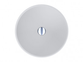 Раковина для ванной Miraggio Ellel Ø46 см Mirasoft Technology белый матовый 0001079