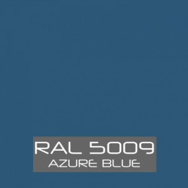 Раковина для ванной Miraggio Ellel Ø46 см литой мрамор Miramarble белый/лазурно-синий матовый 0001369