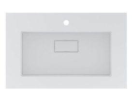 Раковина для ванной Miraggio Erica 800 80х50 см Miramarble белый глянцевый 8813354