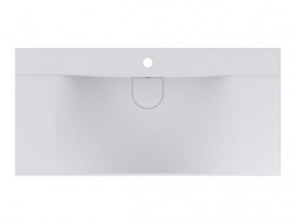 Раковина для ванної кімнати Miraggio Fly 1000 Mirasoft Technology білий матовий 0001084