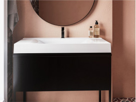 Раковина для ванної кімнати Miraggio Fly 1000 Miramarble білий 0000733