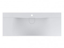 Раковина для ванної кімнати Miraggio Fly 1200 Mirasoft Technology білий матовий 0001085