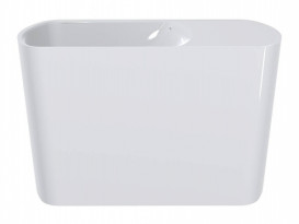 Раковина для ванной Miraggio Helix L 45х22 см Miramarble белый глянцевый 0001606