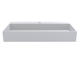 Раковина для ванної Miraggio Island 800 80х42 см Mirasoft білий матовий 0002443