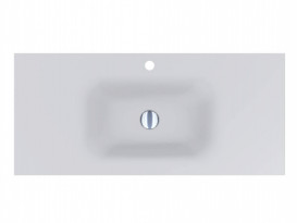 Раковина для ванной Miraggio Jessel 1000 Mirasoft Technology белый матовый 0001092