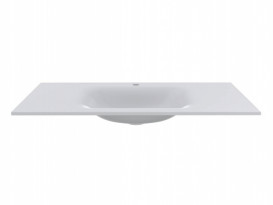 Раковина для ванной Miraggio Jessel 1000 литой мрамор Miramarble белый 0000796