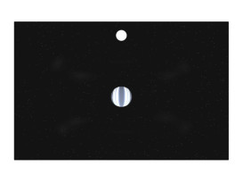 Раковина для ванной Miraggio Jessel 700 70х45 см Mirastonе black shine 8813466