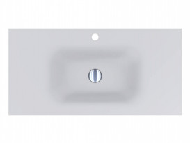 Раковина для ванной Miraggio Jessel 900 Mirasoft Technology белый матовый 0001091