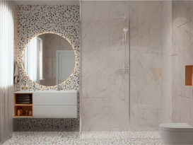 Раковина для ванной Miraggio Jessel 900 литой мрамор Miramarble белый матовый 0000799