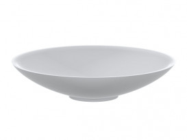 Раковина для ванної Miraggio Kristina 50х35 см Mirasoft Technology білий матовий 0001019