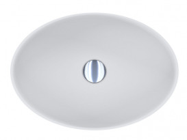 Раковина для ванної Miraggio Kristina 50х35 см Mirasoft Technology білий матовий 0001019