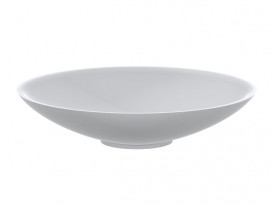 Раковина для ванной Miraggio Kristina 50х35 см литой мрамор Miramarble белый матовый 0000762