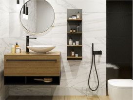 Раковина для ванной Miraggio Kristina 50х35 см литой мрамор Miramarble белый матовый 0000762